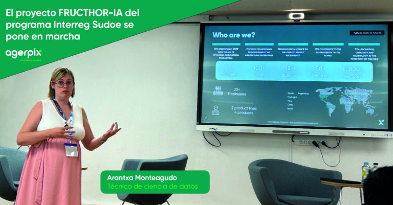 Presentación de Agerpix en el consorcio Interreg Sudoe
