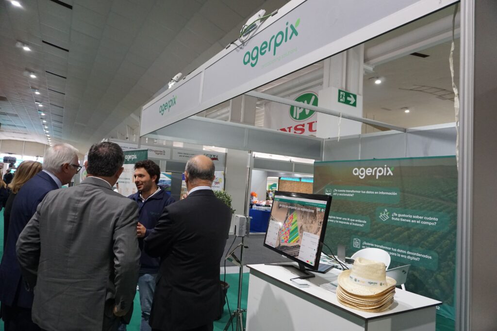 stand de Agerpix en Hortifruit, Murcia